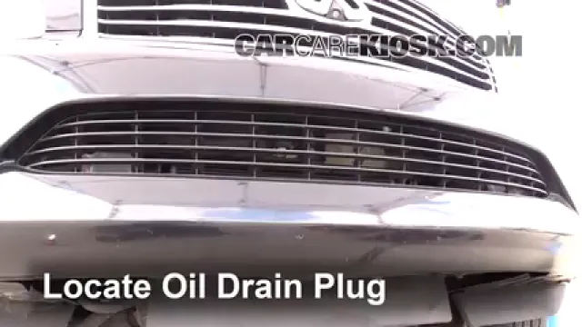 2011 Infiniti QX56 5.6L V8 Aceite Cambiar aceite y filtro de aceite